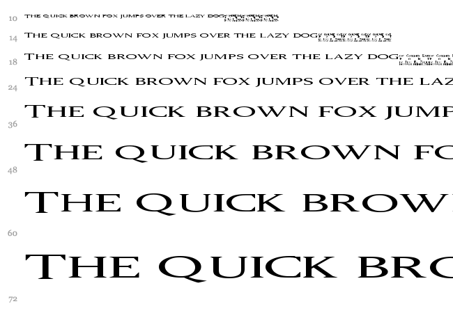 007 GoldenEye font waterfall